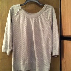 Maurices Polka Dot Sweater